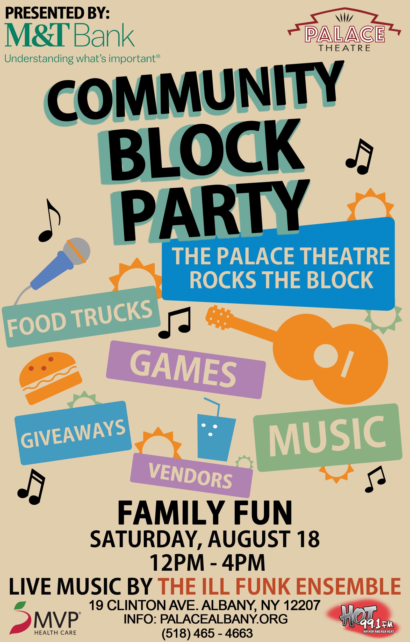Community Block Party Palace Theatre Albany